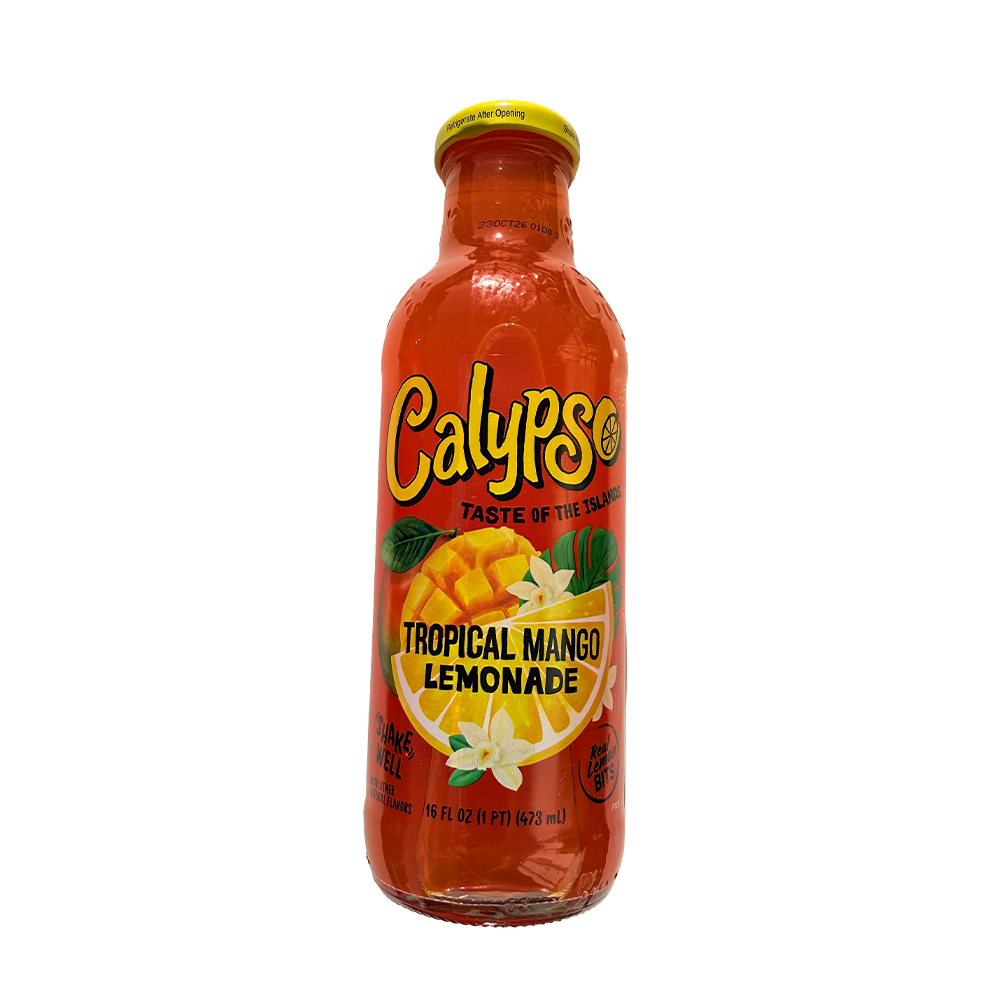 Calypso Tropical Mango lemonade 12/20 oz. glass
