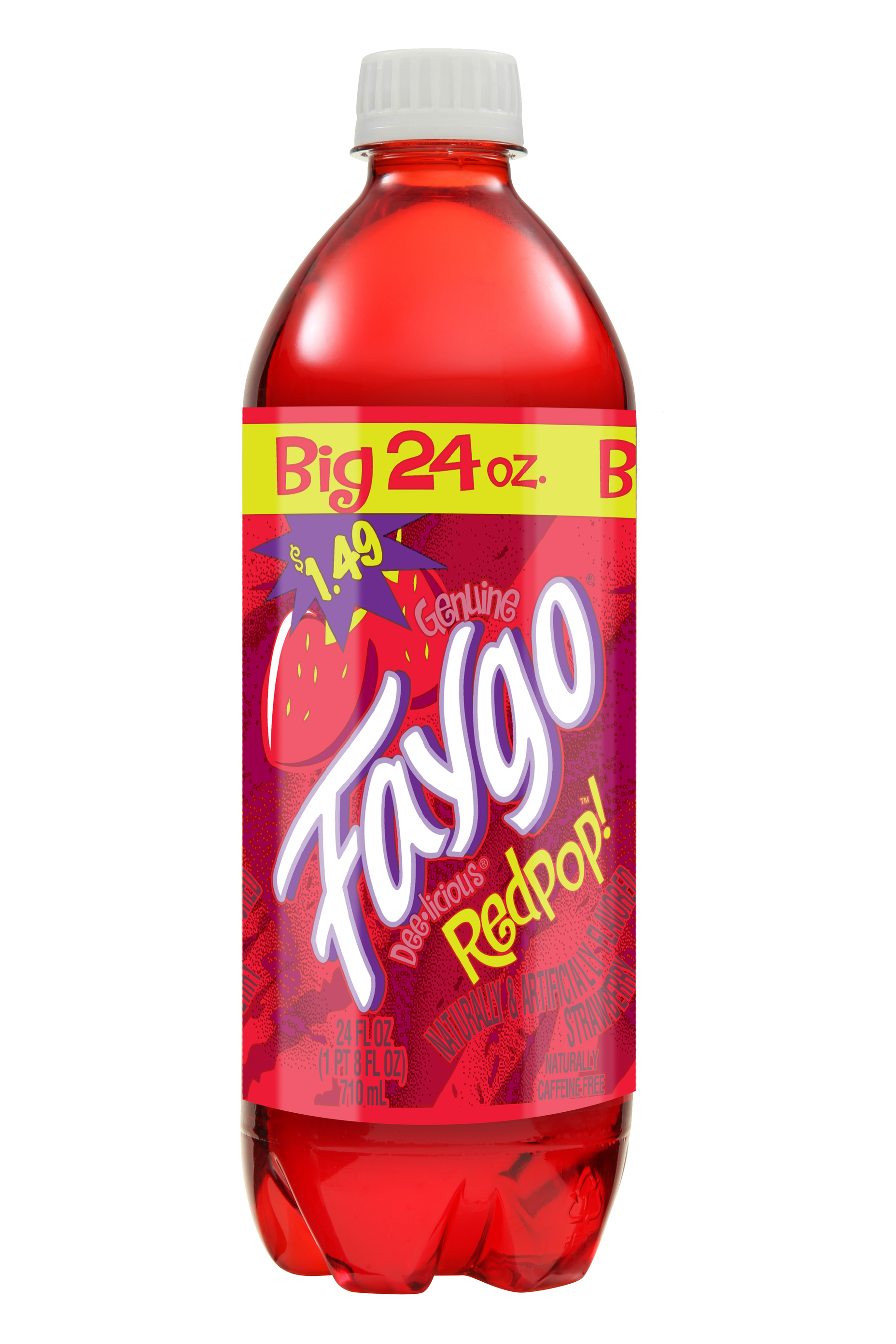 FAYGO BIG 24 OZ RED POP